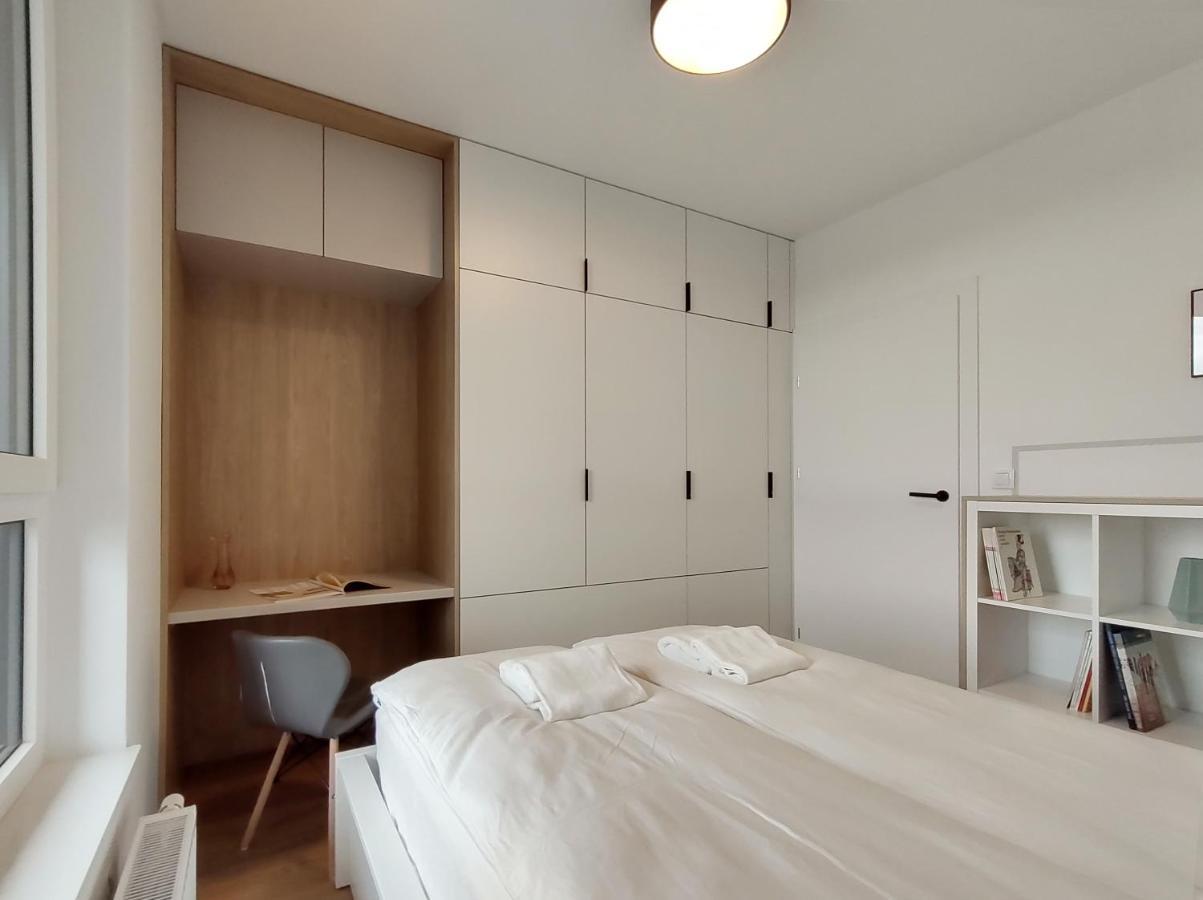 Elegant 3City Apartment With Parking In Gdansk By Noclegi Renters Kültér fotó