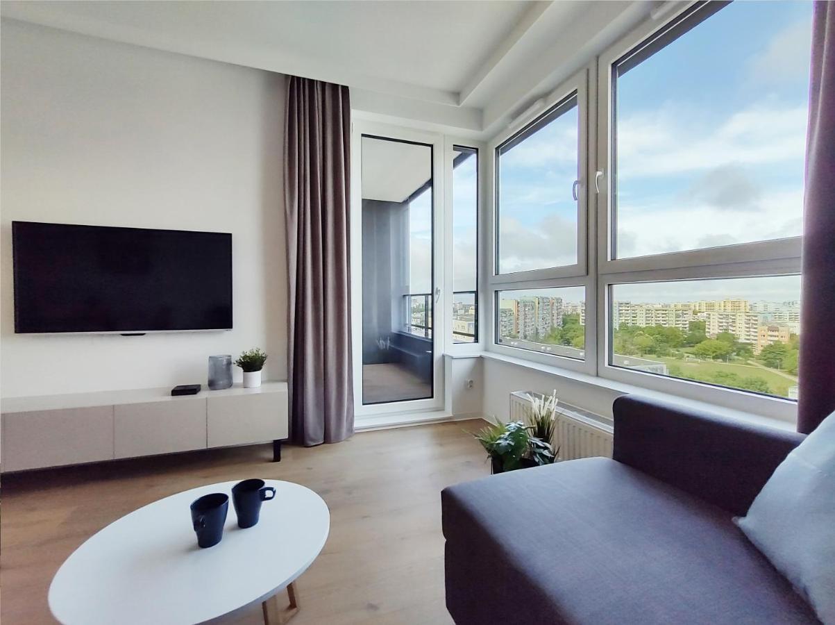 Elegant 3City Apartment With Parking In Gdansk By Noclegi Renters Kültér fotó